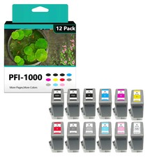 PFI-1000 Ink Cartridge Replacements for Canon Ink 1000 to for ImagePROGRAF