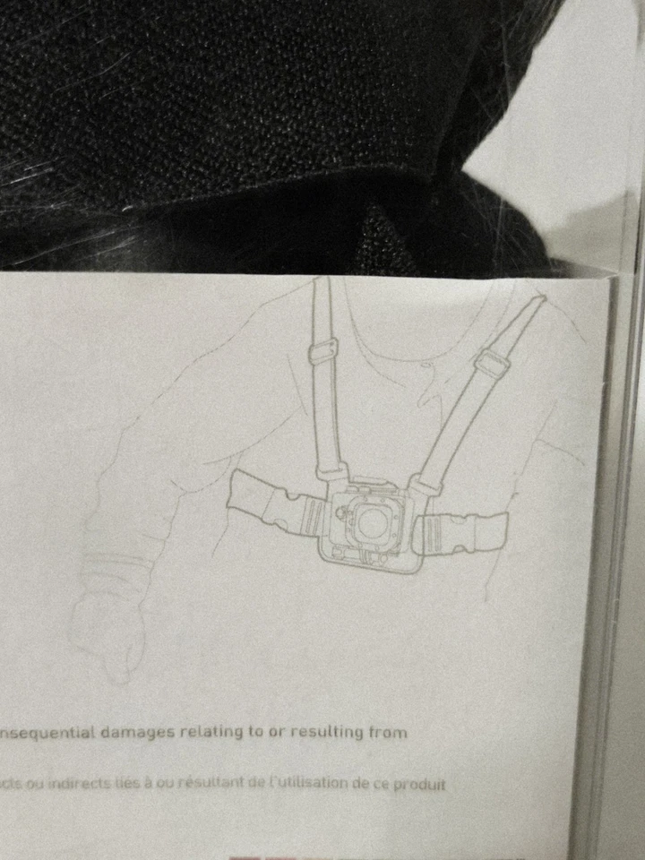 Correa de pecho ACTIVEON para cámaras de acción ACTIVEON ~ ajustable para adaptarse a todos los tamaños Foto 4 de 4