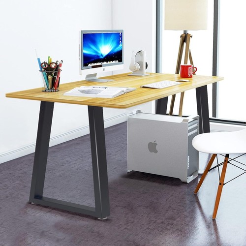 Patas de escritorio de mesa de metal de 28 pulgadas, patas de mesa de comedor de estilo industrial de alta resistencia... - Imagen 6 de 8