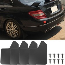 For Mercedes Benz C-Class Front Rear Wide Rally Mudflaps Splash Guards Mudguards