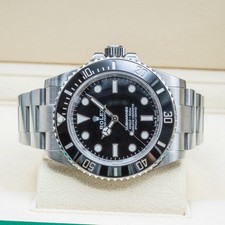 Rolex Submariner No Date 124060 41mm Steel Black Dial Box Papers 2022