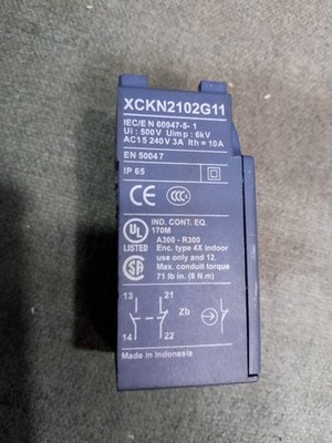 Telemecanique XCKN2102G11 Osschalter Endschalter Sensor