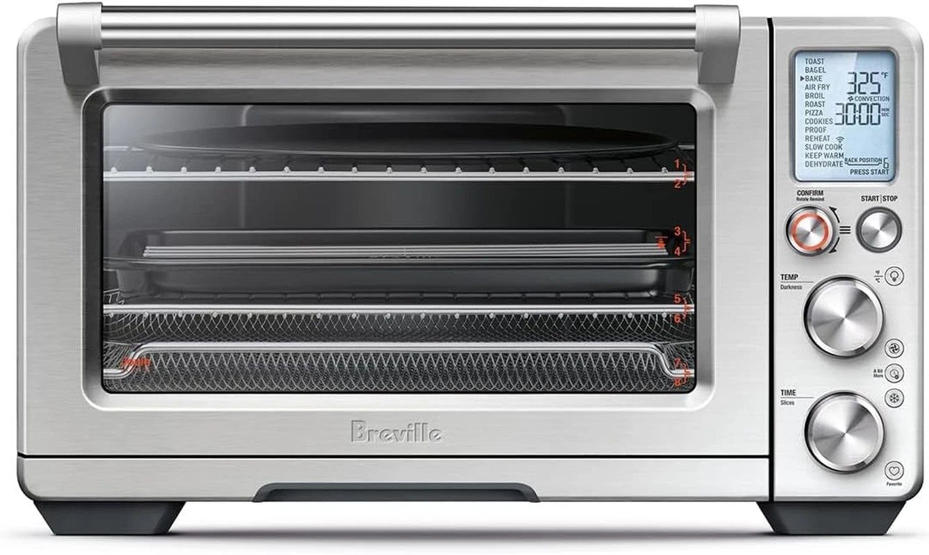 Breville BOV950BSS Joule Smart Oven Air Fryer Pro Countertop Oven, Brushed Stain
Opens in a new wind