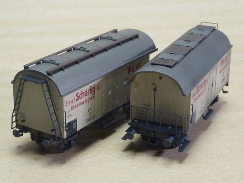 Liliput, 240151, Kühlwagen-SET, Schweiz, Epoche III, neuwertig nur gealtert | Condition: Gebraucht