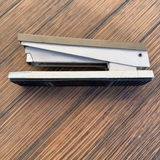 Vintage ACCO 30 Stapler Brown Beige Desktop Office Supply Made in USA Industrial