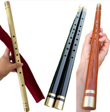 Vintage Wooden Flute Thai Musical Instruments Key A Bb C Woodwind Handcrafted