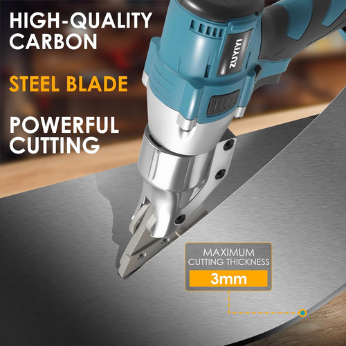 Cordless Metal Shear Cutter for Makita 18V Battery (Not Included), 400N.M 14G... - Picture 8 of 12