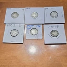 Barber Dime Lot Silver 1910, 1910-S, 1914, 1914-D, 1915 P D S Mints