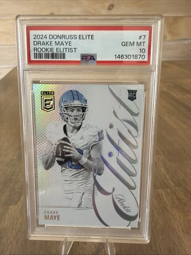 2024 Panini Donruss Elite - Rookie Elitist Drake Maye #7 (RC)