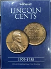 Lincoln Cent Album 1909-1958 11 D 12 D 13 D 15 D 26 S 31 D