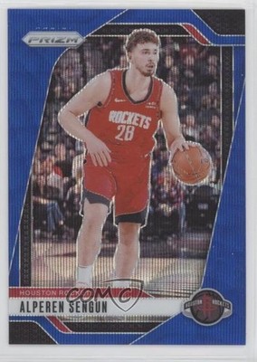 2024-25 Panini Prizm Blue Wave Prizm 29/125 Alperen Sengun #201 1f8v
