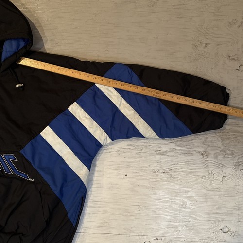 Chaqueta con Capucha Vintage Años 90 Starter NBA Orlando Magic Pullover 1/2 Cremallera Talla XL - Imagen 9 de 24