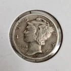 1937 S Mercury Dime,  Very Good, 90% Silver, Extremely Low Mintage! 🔥🔥