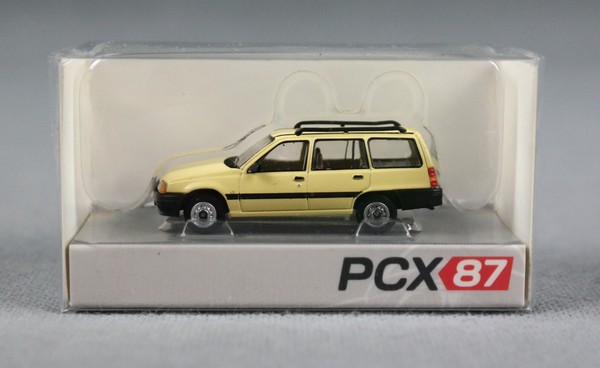 PCX87 Pcx 871457 H0 1:87 Premium Classixxs Opel Kadett E Caravan, Beige-Gelb Neu-image