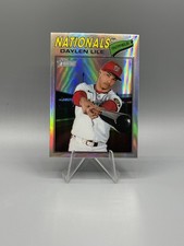2026 Topps Heritage - Daylen Lile #124 Chrome Refractor