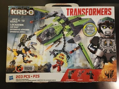 KRE-O Transformers Lockdown Air Raid 203-Piece Set Hasbro Complete with Box