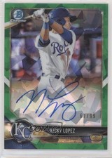 2018 Bowman Chrome HTA Green Atomic Refractor 67/99 Nicholas Lopez Auto c7w