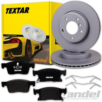 TEXTAR BREMSSCHEIBEN 300mm + BELÄGE VORNE passend für OPEL ASTRA K Limo + Kombi