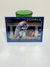 2024 Topps Series 1 Michael Massey #14 Blue Holofoil /999