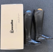 Cavallo Linus Jump Reitstiefel Gr.38 51/41 Leder Schwarz NP 329€ OVP         (V)