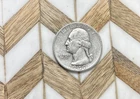1 Circulated Washington 90 % Silver Quarter below melt value