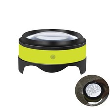 Magnifier, Rechargeable 3X-5X Desktop Magnifying Glass, Large View Area Adjus...