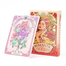 37PCS Lenormand Tarot Cards Full English Version Oracle Deck for Girls 10.2x7.2c