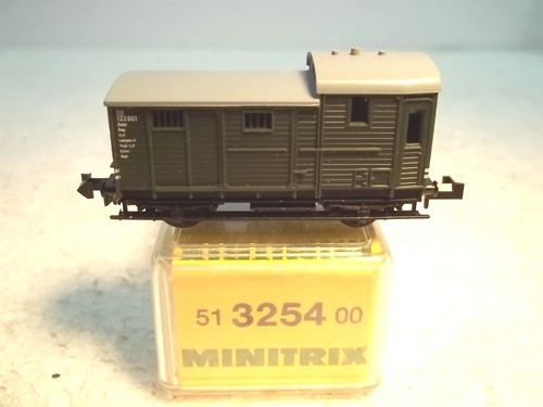 MES-23645   Minitrix 3254 SpN Güterwagen DB OVP,sehr guter Zustand | Zustand: Gebraucht