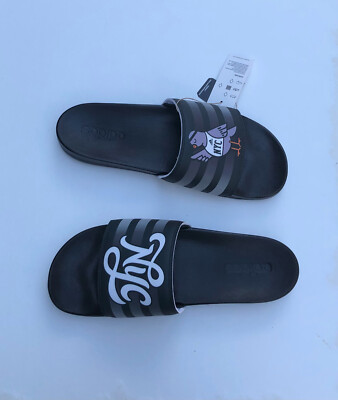 Adidas Adilette NYC GV8340 Slides Black Comfort New York  display picture 2