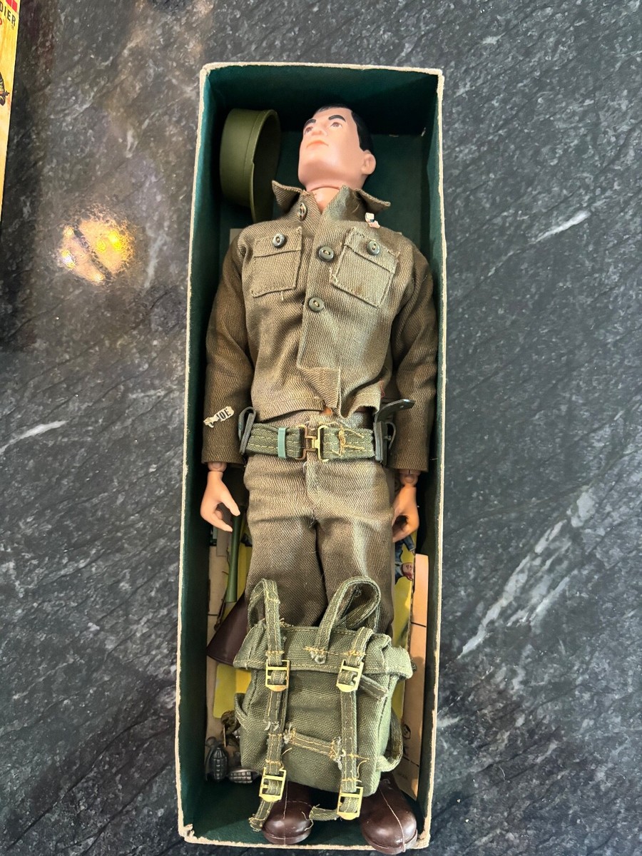 ビンテージGIジョー　1964 アクションソルジャーセット②元箱付き　ハスブロ ビンテージGIジョー 1964 アクションソルジャーセット②元箱付き