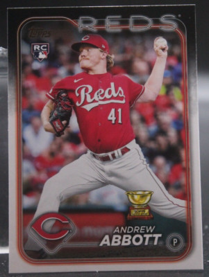 Andrew Abbott (Reds/RC) - 2024 Topps #214