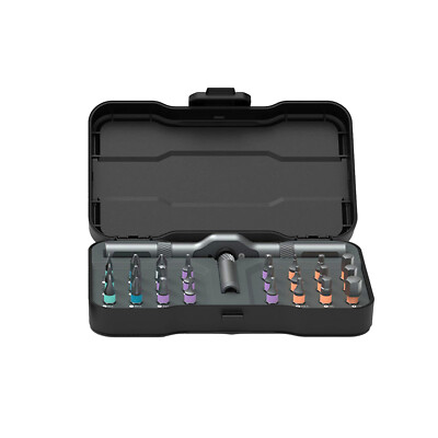 DUKA 24 in 1 Multi-Purpose Ratchet  Screwdriver Bits Set DIY Toolbox C1W6wgza4iG