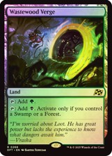 MTG FOIL Wastewood Verge  - Aetherdrift #268