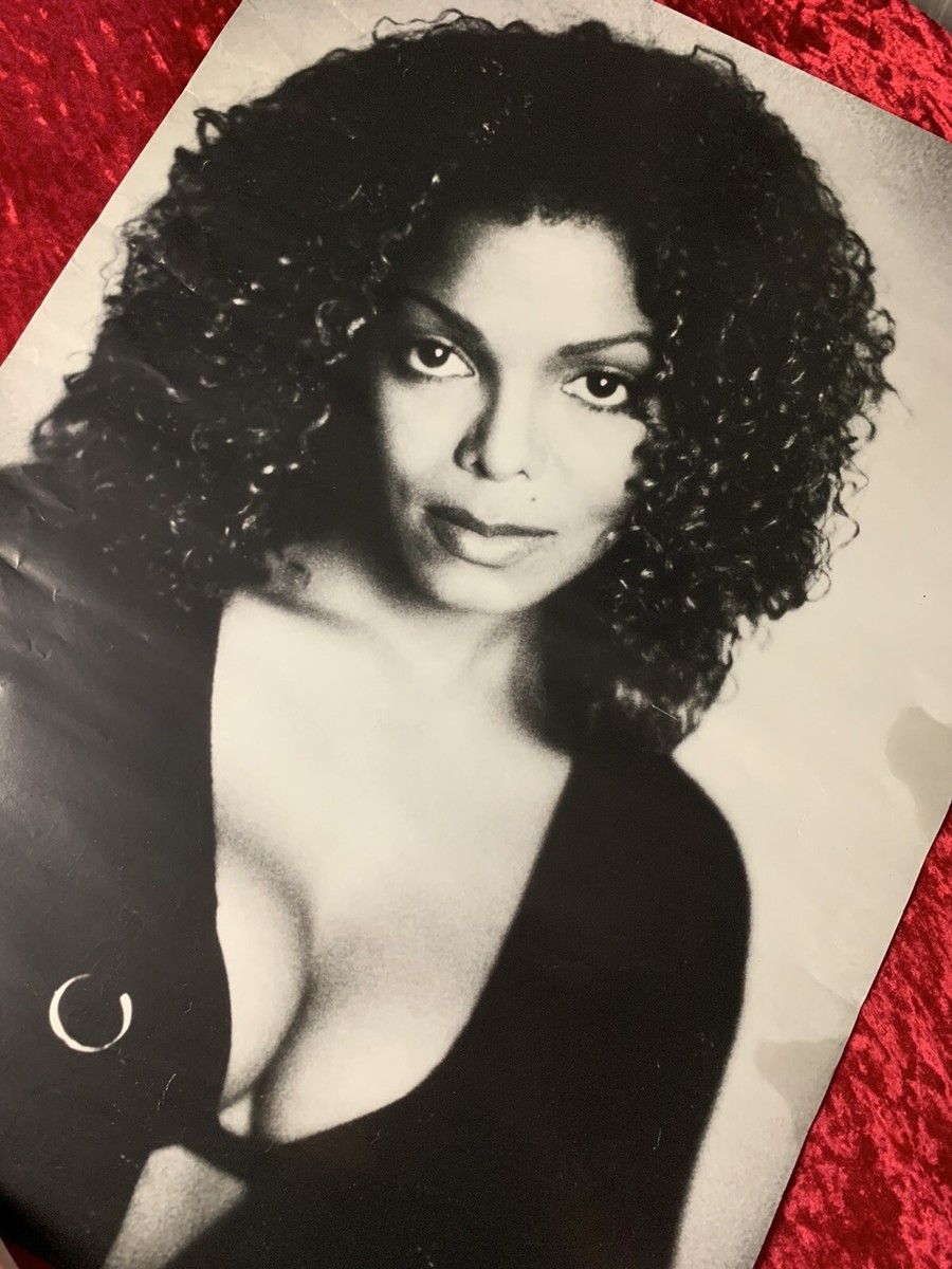 JANET JACKSON POSTER “pierced Nipple”18x24 Vintage RARE ICON