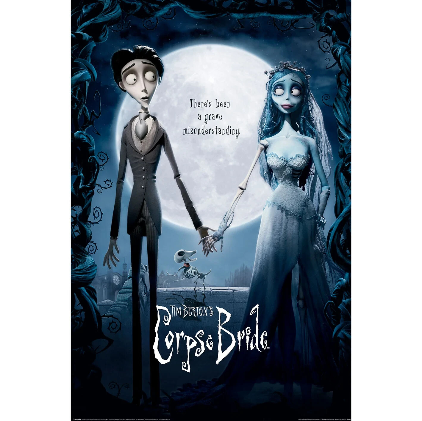 Corpse Bride Movie Poster - Official 91.5 x 61cm Maxi - Johnny Depp/Tim Burton