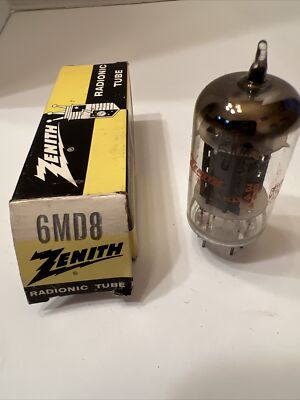 Vintage Zenith 6MD8 Vacuum Tube Nos Tested