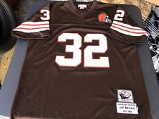 Jim brown mitchell and ness jersey Cleveland Browns 1957-1966 SZ 54