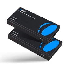 OREI HDBaseT 4K@60Hz HDMI Extender over Cat5e/6 Cable Up to 115ft (EX-115UHD-K)