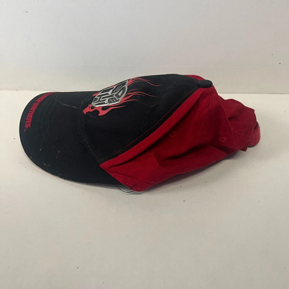 Бейсбольная кепка Transformers для мальчиков черная красная анимированная один размер хлопок - Изображение 3 из 4