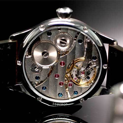 44 mm estéril 6497 reloj mecánico para hombre esfera negra cuero movimiento de cuerda manual - Imagen 22 de 37