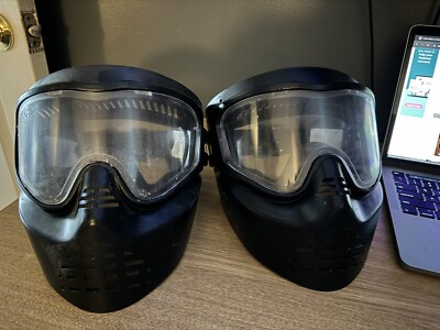 Two Pro Paintball Goggles - 40100001 (Black)