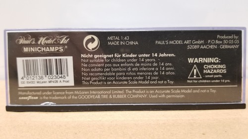 1/43 Minichamps - McLaren MP4/2B - 530 854302 - Picture 5 of 5