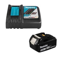 BATTERIA MAKITA BL1850B 18V/5AH + CARICABATTERIA MAKITA DC18RC