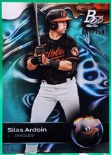 2023 Bowman Platinum Silas Ardoin #TOP-88 Aqua Ice 61/250 *Buy 2 Get 1