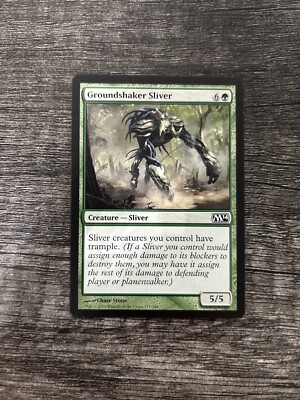 MTG 1x Groundshaker Sliver x1 LP Magic 2014 (M14)
