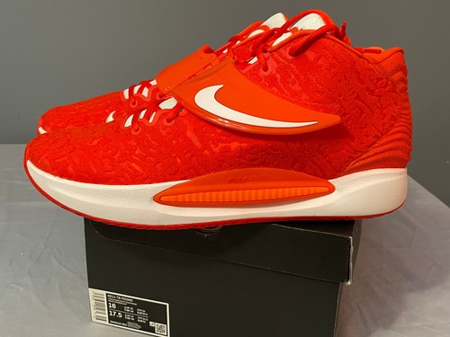 NUEVOS Nike KD14 TB PROMO Kevin Durant Zapatos de Baloncesto DM5040 Equipo Naranja Hombres 16 - Imagen 4 de 12