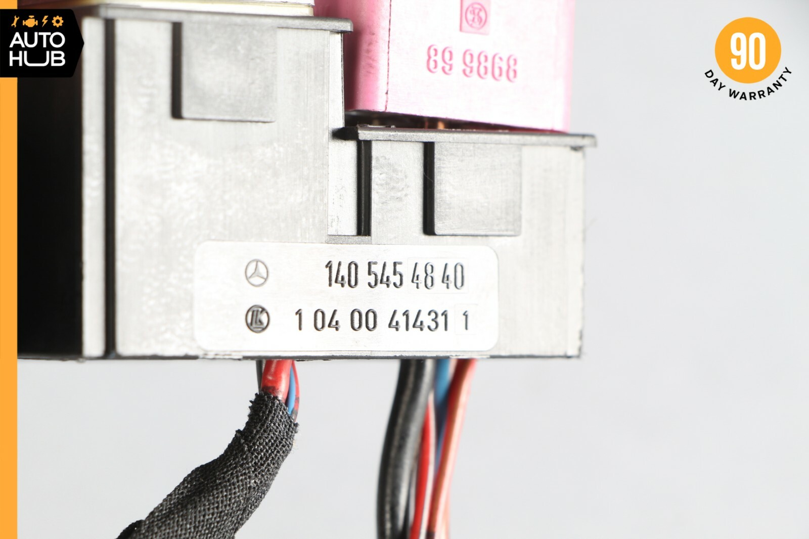 9499 Mercede W140 S500 Coupe S600 Rear SAM Fuse Relay Box Panel