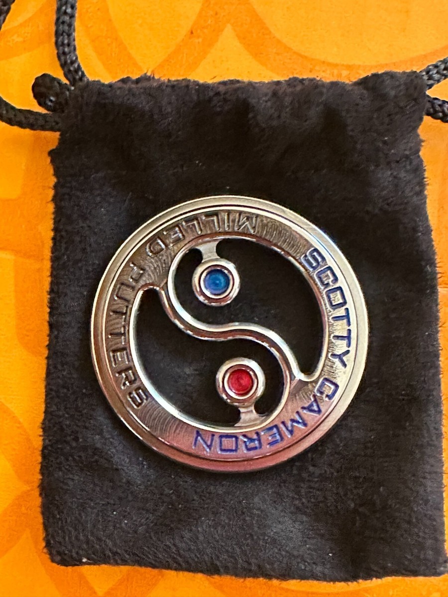 SCOTTY CAMERON GALLERY YING YANG Milled Round Ball Coin SCOTTY CAMERON GALLERY YING YANG Milled Round Ball Coin