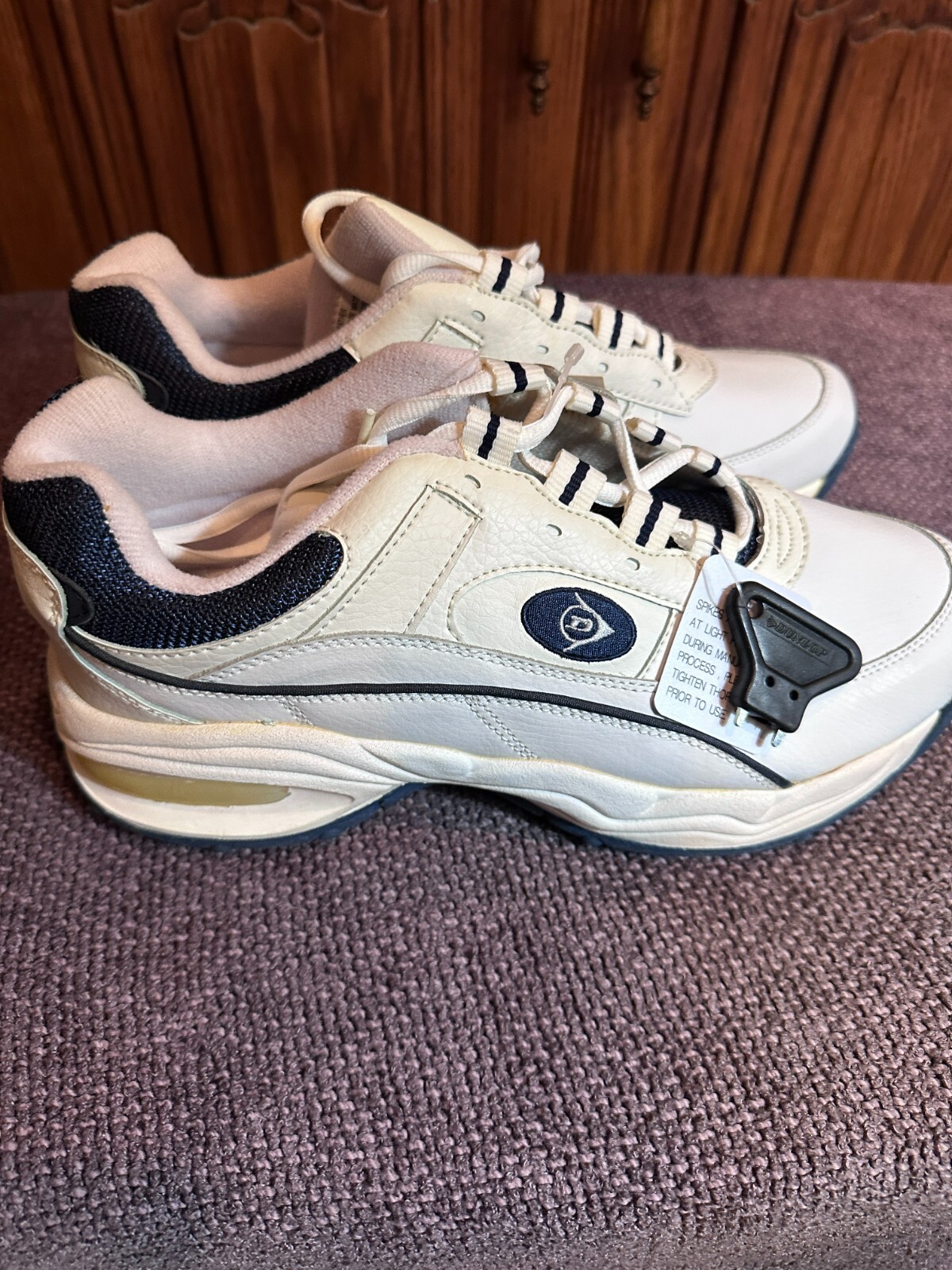 White Leather Size 11 With Helical Spike System