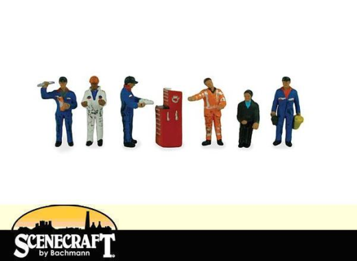 Bachmann 36-051 Traction Maintenece Depot Workers OO Gauge